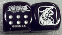 YGO Dice Pair - Cyber Dragon (Purple)